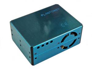  PMS5003 laser sensor for PM1.0, PM2.5 and PM10 - airduct fan side