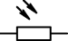  Photoresistor symbol