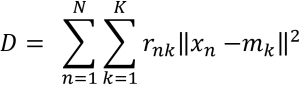   Euclidian distance