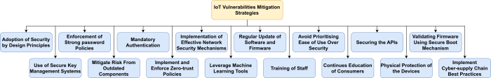 Security Strategies to Mitigate IoT Vulnerabilities